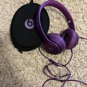 Beats by Dre Purple On-Ear Headphones